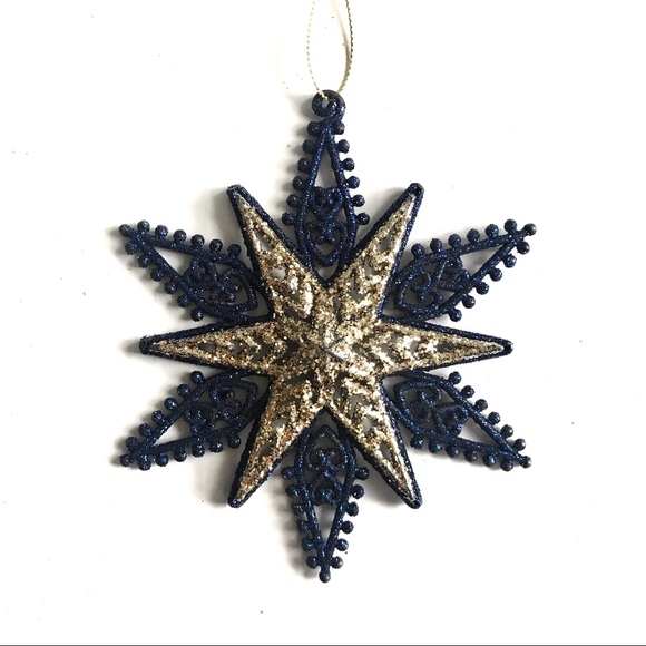 2 Star Christmas Tree Ornaments Christmas Decoration - NWT Gift 🎁 - Picture 3 of 4